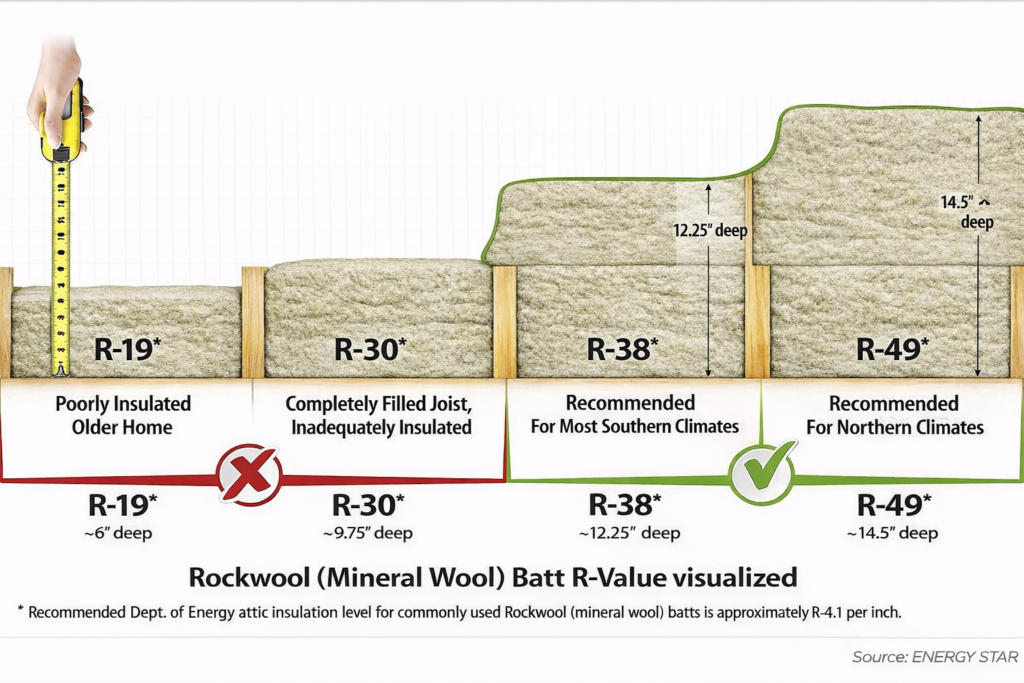 Rock Wool R Value Rockwool - Everguard Insulation